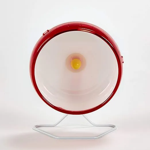 Kaytee Silent Spinner Wheel For Pet Hamsters and Gerbils, Regular 6.5 Inch