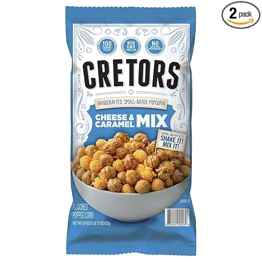 G.H. Cretors Chicago Popcorn Mix 29 oz, (2 Pack)