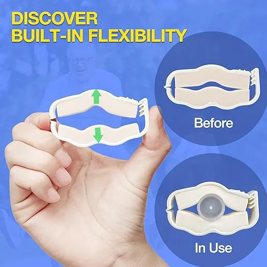 Original Incontinence Clamp - Light and Comfort Clamp for Male Incontinence - 0.28 oz, Replaceable Pad (3 Adjustable Sizes Included)