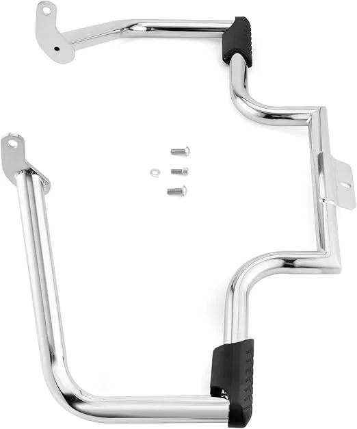 Mofun 1.25" Chrome Softail Engine Guard Crash Bar Highway Compatible with Harley Softail FL Models,Deluxe Fat Boy Slim Heritage CVO Springer 2000-2017