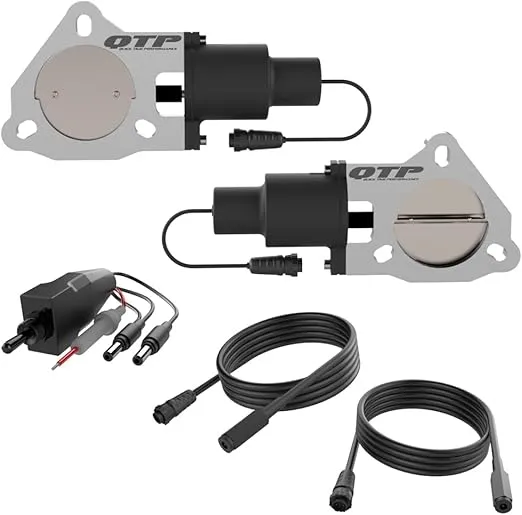 QTEC60 Dual 3.00 Inch QTP Electric Cutout Valves