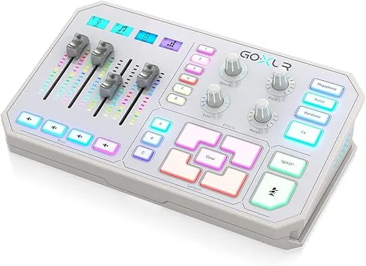 TC-Helicon Audio Interface, White (GoXLR-WH)