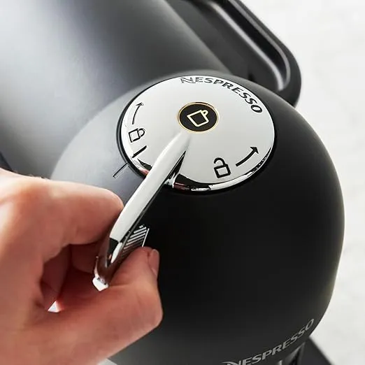 Nespresso Vertuo Coffee and Espresso Maker by Breville, Matte Black with Aeroccino Milk Frother