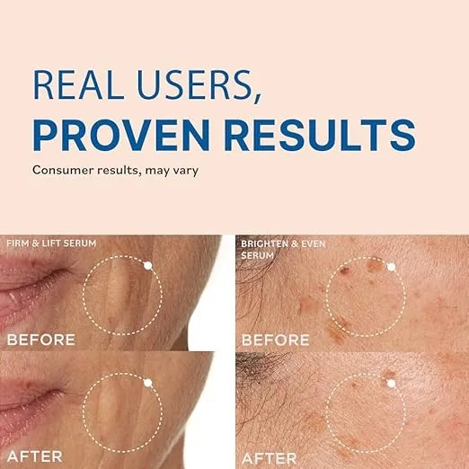 goPure Power Serum Trio Set - Radiant Vitamin C Serum, Hydrating Hyaluronic Acid Serum, Bakuchiol and Retinol Serum for Visibly Brighter, Moisturized, and Firmer-Looking Skin - Set of 3, 1.0 fl oz