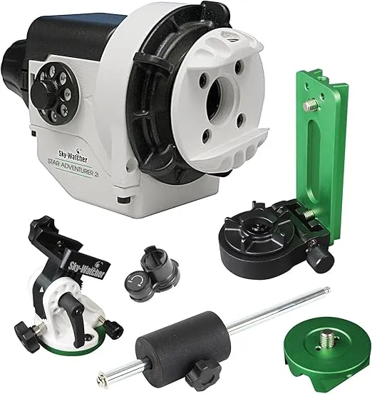Sky Watcher Star Adventurer 2i Pro Pack – Motorized DSLR Night Sky Tracker Equatorial Mount for Portable Nightscapes, Time-Lapse and Panoramas – Wi-Fi App Camera Control – Long Exposure (S20512)