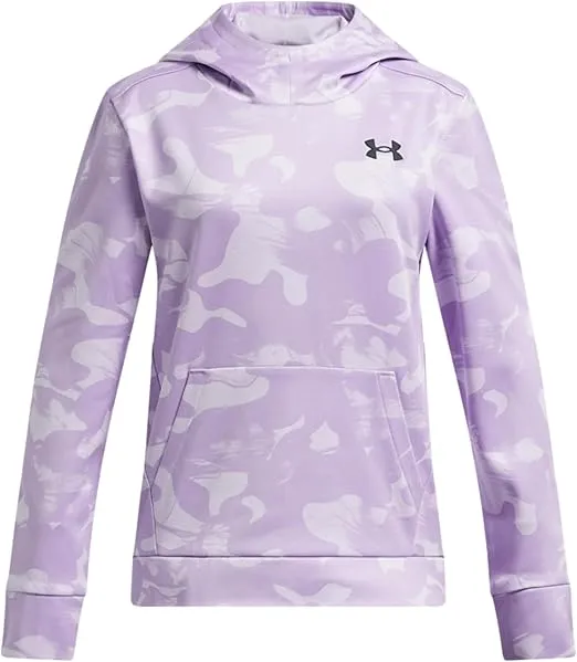 Under Armour Girls Fleece Printed Hoodie