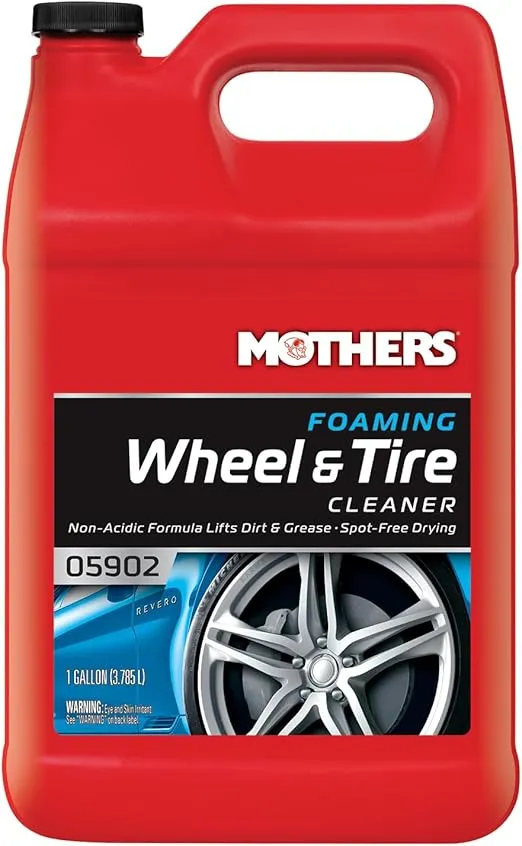 Mothers 05902 Foaming Wheel & Tire Cleaner - 1 Gallon