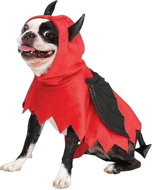 Fun World Devil Costume for Pets Small/Medium