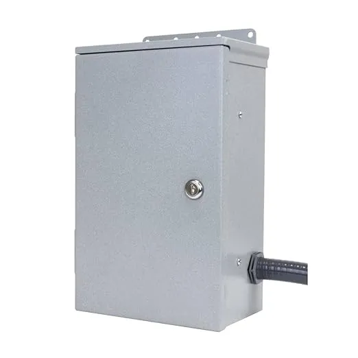 R306A Pro/Tran Outdoor 30-Amp 6-Circuit 2 Manual Transfer Switch with L14-30 Power Inlet