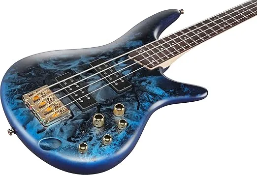 Ibanez SR Standard 4-string Electric Bass Guitar - Cosmic Blue Frozen Matte