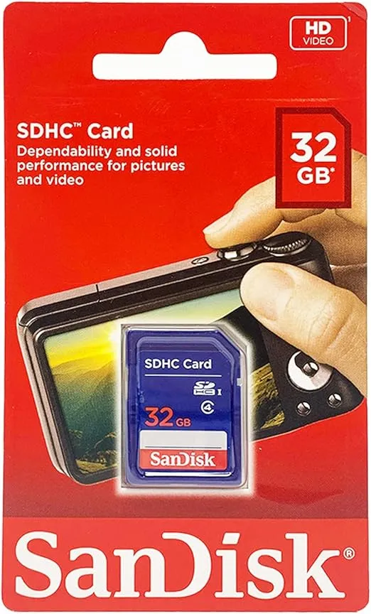Secure Digital, 32GB, SDHC, Class 4