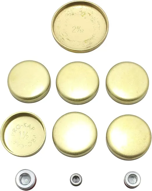 DNJ FPS422 Brass Freeze Plug Set for 1990-2000 / Ford, Mazda / 4.0L / V6 / 12V / OHV / 245cidNote Brass Freeze Plugs