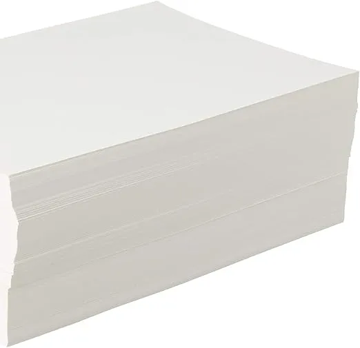 Canson XL Series Watercolor Sheet Bulk Pack, Midweight White Paper, 500 Sheets, 9x12 inch