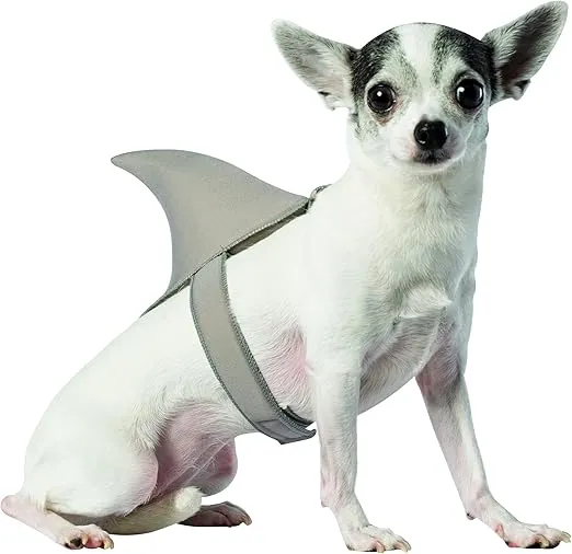 Rasta Imposta Shark Fin Dog Costume, X-Small/Small
