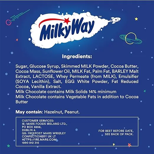 Milky Way Bar Original Milkyway Pack Imported From The UK England The Best Of British Chocolate