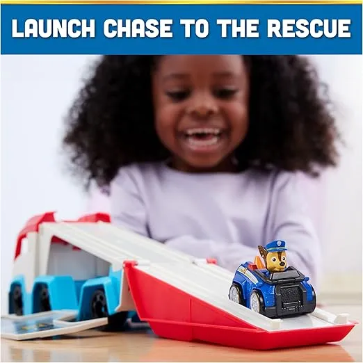Paw Patrol: Pup Squad Patroller Team Vehicle, Toy Truck with Collectible Chase Toy Car, Kids Toys for Boys & Girls Ages 3+