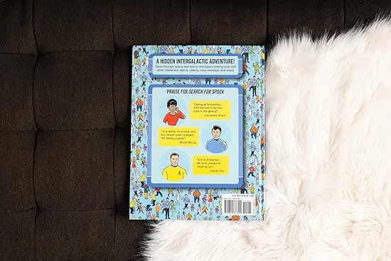 Search for Spock: A Star Trek Book of Exploration: A Highly Illogical Search and Find Parody (A Challenging Activity Book for Star Trek Fans)