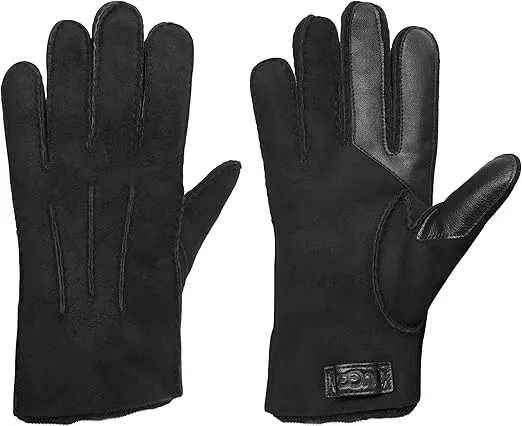UGG Men M Contrast Sheepskin Glove