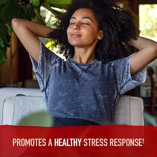 Garden of Life Organics Ashwagandha Stress, Mood & Energy Support Supplement with Probiotics & Ginger Root for Digestion - Vegan, Gluten Free, Non GMO – 2 Month Supply, 60 Tablets