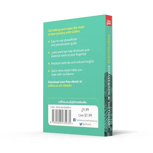Collins Gem Portuguese Phrasebook & Dictionary