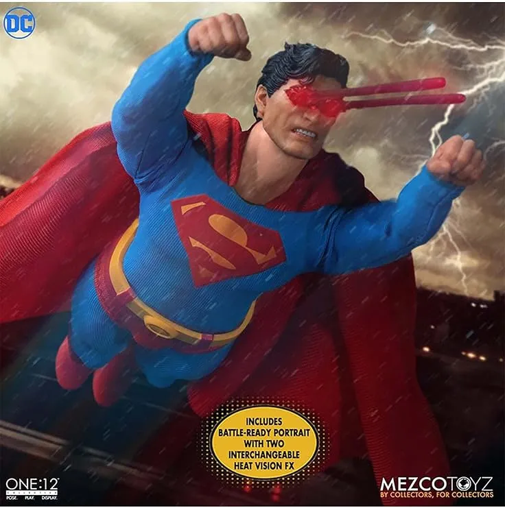 Mezco Superman One:12 DC Comics Man of Steel Detailed Plastic Action Figure Manufacturer
