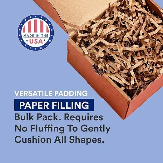 BOX USA Crinkle Paper 10 lb. Navy Blue, 10-Pack | Packaging Paper for Shipping, Moving, and Storage Supplies