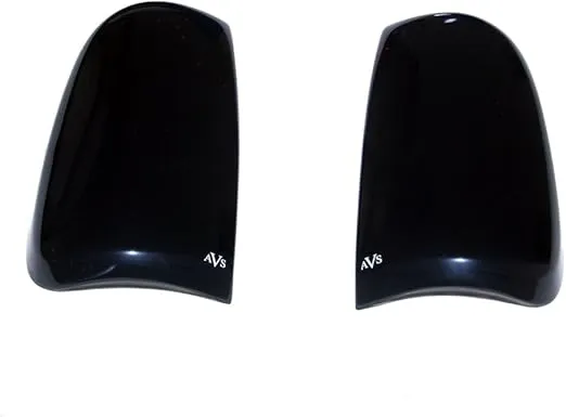 Auto Ventshade [AVS] Tailshades / Blackout | Fits 2019-2024 RAM 1500 (Excludes Rebel & TRX Models), 2 pcs. | Black - 33362