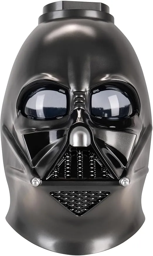 STAR WARS Darth Vader Official Adult Costume Accessory Helmet - Premium Quality Plastic Helmet with Interior Sizing Band