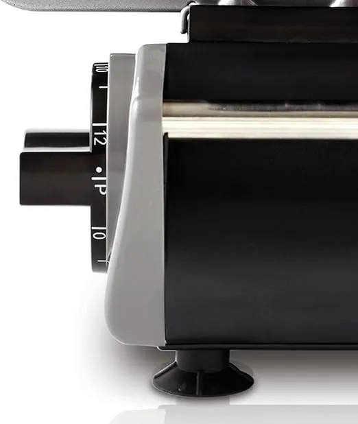 Meat Slicer, Cuts Meat, Cheese, Bread, Fruit & Vegetables, Adjustable Slice Thickness, Stainless Steel Blade, Safe Non-Slip Feet, For Home Use, Easy To Clean