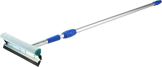 Mallory Blue/Silver 10" Aluminum Window Washer and Squeegee