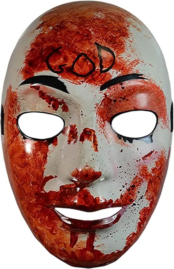 Trick Or Treat Studios The Purge Television Series Adult Costume Mask | Bloody God
