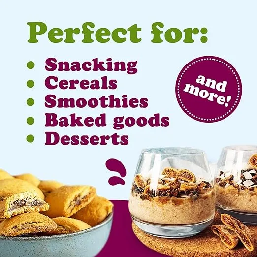 Food to Live Organic Turkish Smyrna Figs, 8 Ounces – Non-GMO, Sun-Dried, Unsulfured, No Added Sugar, Kosher, Vegan, Bulk