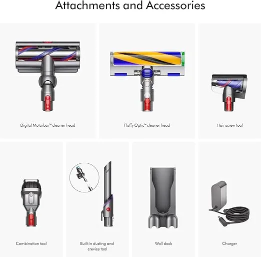 Dyson Gen5detect Cordless Vacuum Cleaner, Purple/Purple, Large