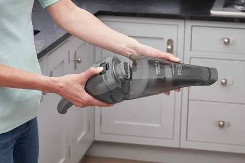 BLACK+DECKER dustbuster Handheld Vacuum, 8V Cordless, Hand Vacuum for Quick Cleanup with Crevice Tool and Washable Filter (HNVC220BCZ01)