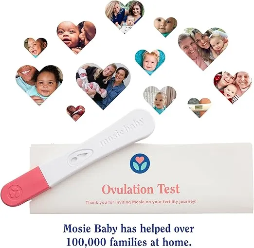 Ovulation Predictor Kit, 7 Ovulation Test Strips, LH Surge Detection, Read Accurate Results Within 5 Minutes, FSA/HSA Eligible