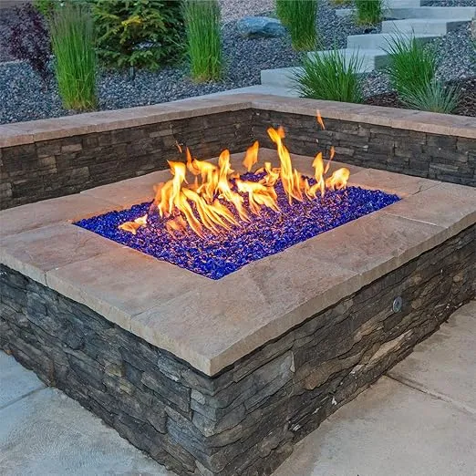 Silica Sand for Gas Fire Pits and Fireplaces - 10 Pounds of Fireproof and Heatproof Base Layer Sand for use Under Gas Logs, Lava Rock or Fire Glass