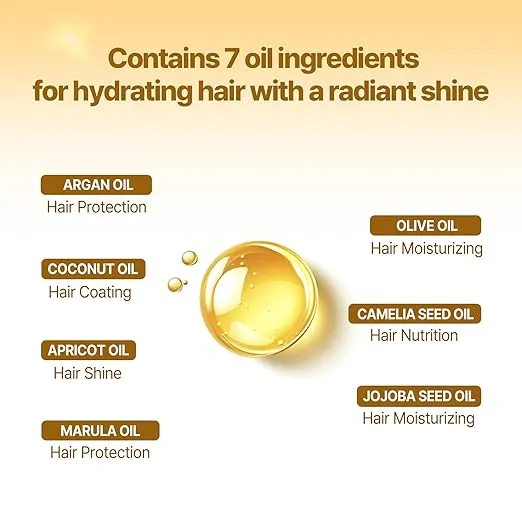 Mise En Scene Perfect Serum Original - Hair Oil for Frizzy & Dry Hair, Hydration and Nutrition Hair Essence for Damage Care, Floral Fragrance, Korean Hair Care Product, Korean Hair Serum 2.71 Fl. Oz.