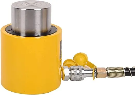 50T Hydraulic Cylinder Jack Ram 2"(50mm) Stroke Solid Single Acting Hydraulic Ram Cylinder Jack Hydraulic Lifting Cylinders, RSC-501(50T 2Inch)