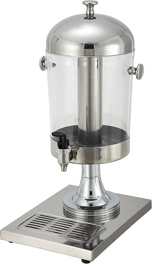 Winco Stainless Steel Juice Dispenser, 7-1/2-Quart
