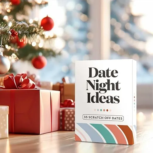 Romantic Couple Gifts - Fun & Adventurous Scratch Off Date Night Ideas Card Game - Special Anniversary Gift for Couple: Birthday Gifts for Boyfriend, Girlfriend, Him, Her, Newlywed, Wife or Husband