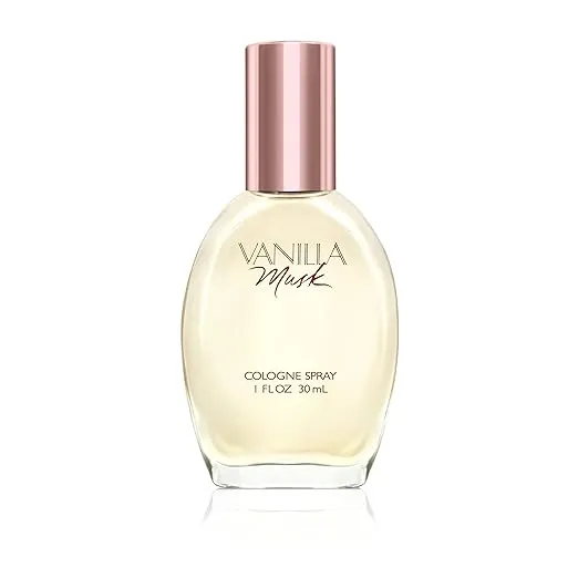Vanilla Musk Cologne Spray, Vegan Formula, Perfume, Warm and Cozy Natural Vanilla, 1.0oz