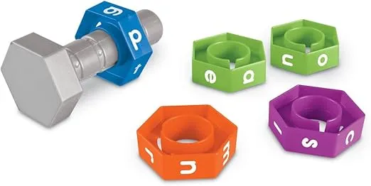 Learning Resources Word Construction, Spelling Activity Kit, Classroom Game, 36 Pieces, Ages 5+