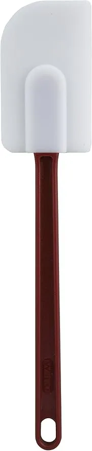 Winco Flat Silicone Spatula, 14-Inch, 1, White