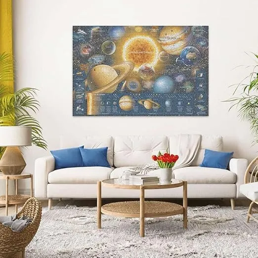 Ravensburger Space Odyssey Jigsaw Puzzle - 5000 Piece Adventure for Adults | Expert Craftsmanship | Stellar Artwork | Educational and Fun | Ideal for Family Bonding