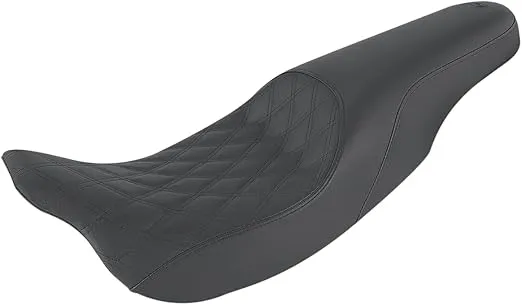 Saddlemen 0801-1200 808-07B-149 Profiler Lattice Stitched Seat - FL, Black With Black Stitch