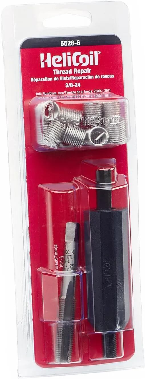 Helicoil 5528-6 3/8-24 Inch Fine Thread Repair Kit