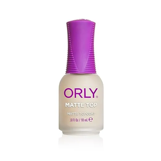 Orly Top Nail Coat, Matte Top, 0.6 Ounce