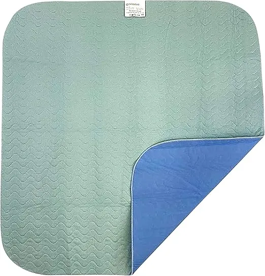 Patient Aid 34" x 52" (2 Pack) Bed Pad | Incontinence Mattress Bedding Protector Liner Underpad | Reusable & Washable | Hospital Quality