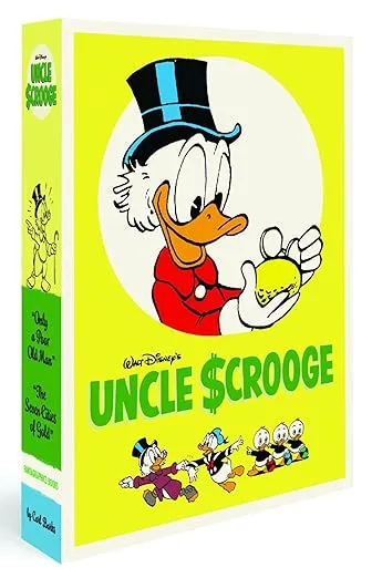 Walt Disney's Uncle Scrooge Gift Box Set: "Only A Poor Old Man" And "The Seven Cities Of Gol (WALT DISNEY UNCLE SCROOGE HC BOX SET POOR MAN & 7 GOLD)
