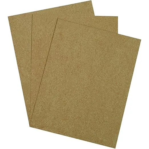 Aviditi Chipboard Sheets, 8 1/2" x 11", Kraft Brown, 22 Pt. Medium Duty, For Package Protection, Scrapbooking and Picture Frame Backing, 960 Sheets